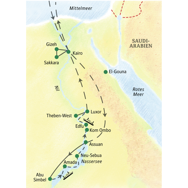 Agypten Kairo Nil Und Nassersee 3324 Studiosus Reisen