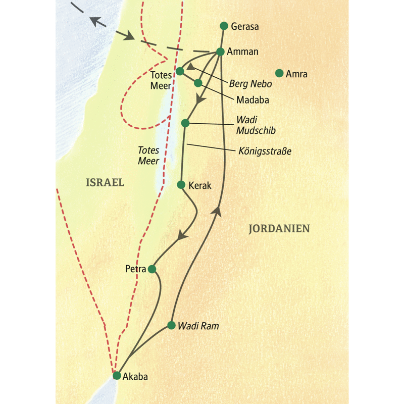 Jordanien Mit Musse 3870 Studiosus Reisen