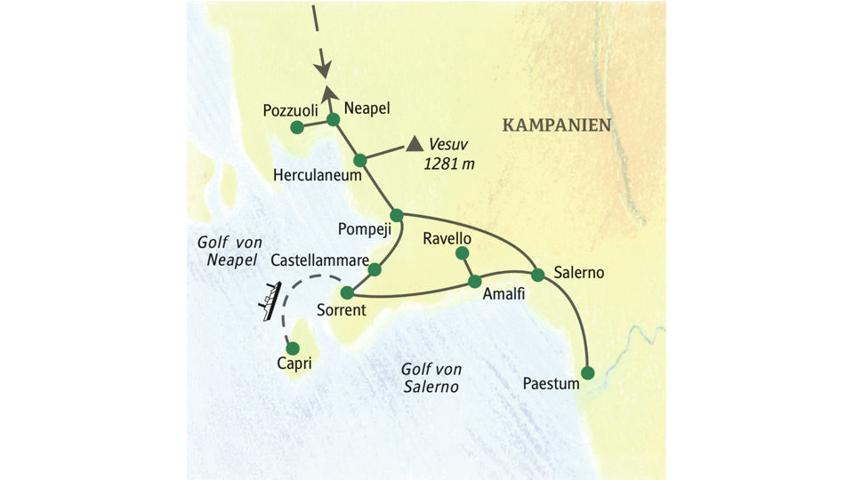 Golf Von Neapel Von Pompeji Nach Paestum 0407 Studiosus Reisen